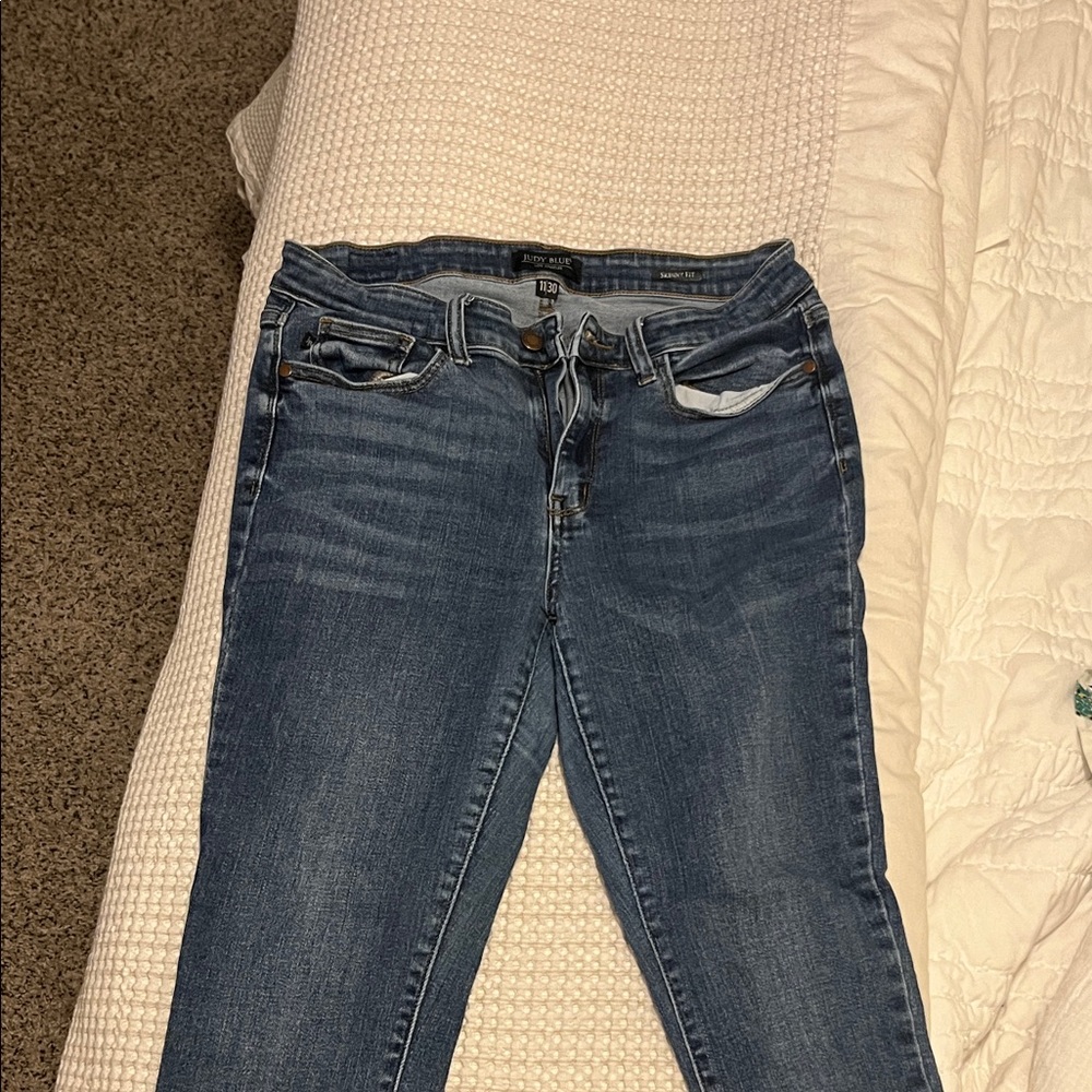 Judy Blue Women's Blue Skinny Jeans